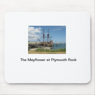 The Mayflower at Plymouth Rock Mouse Pad