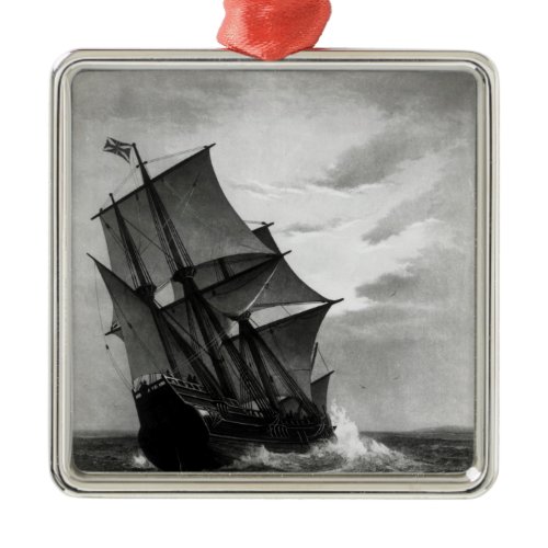 The Mayflower Metal Ornament