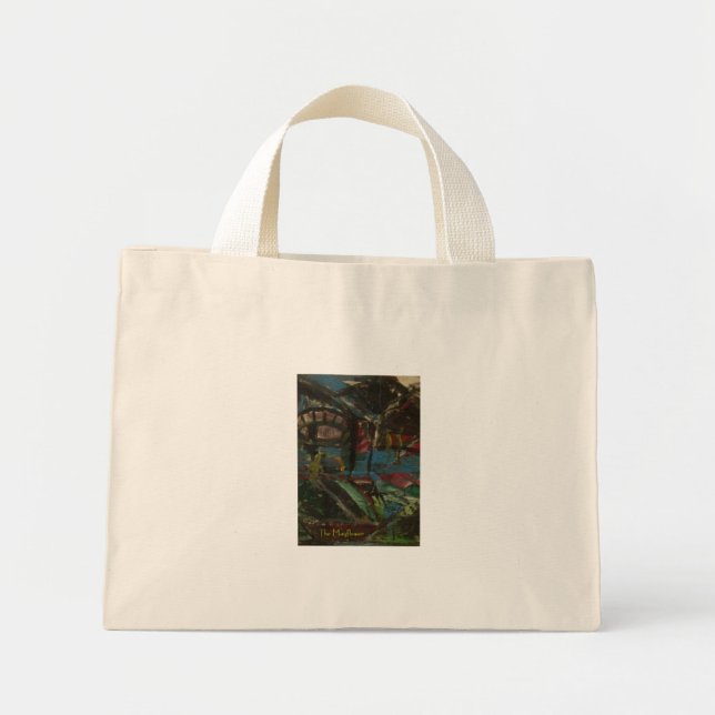 the mayflower mini tote bag (Front)