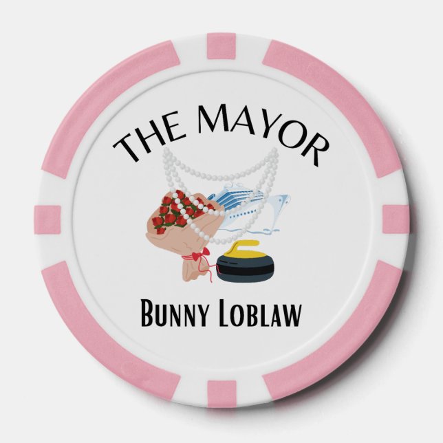 The Mayor Poker Chips (Front)