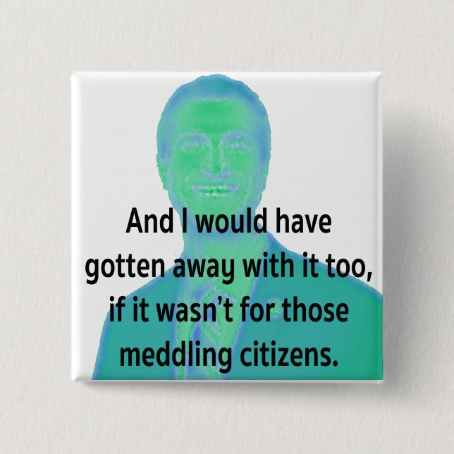 The mayor speaks button (Front)