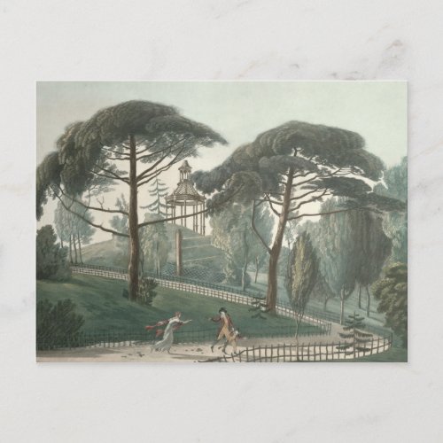 The Maze or Belvedere of the Jardin des Postcard