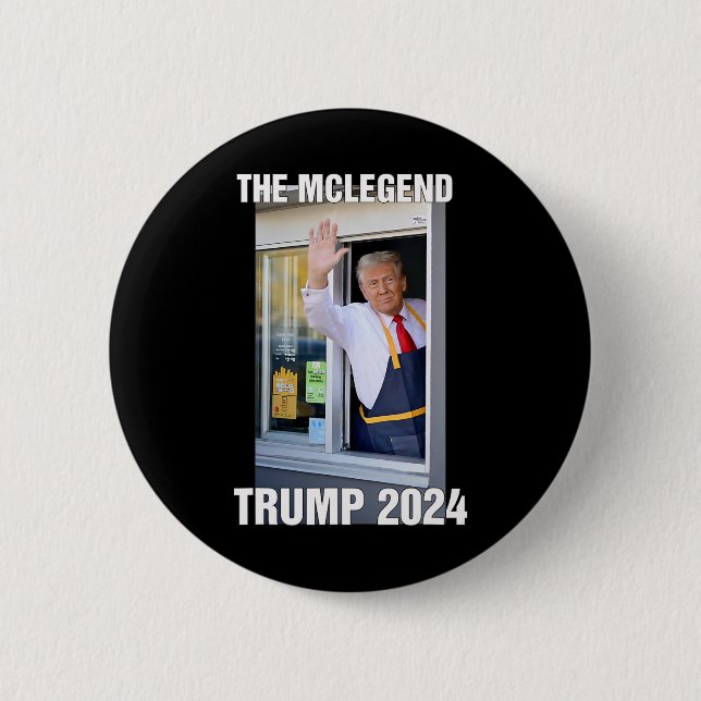 The Mclegend Trump  Button (Front)