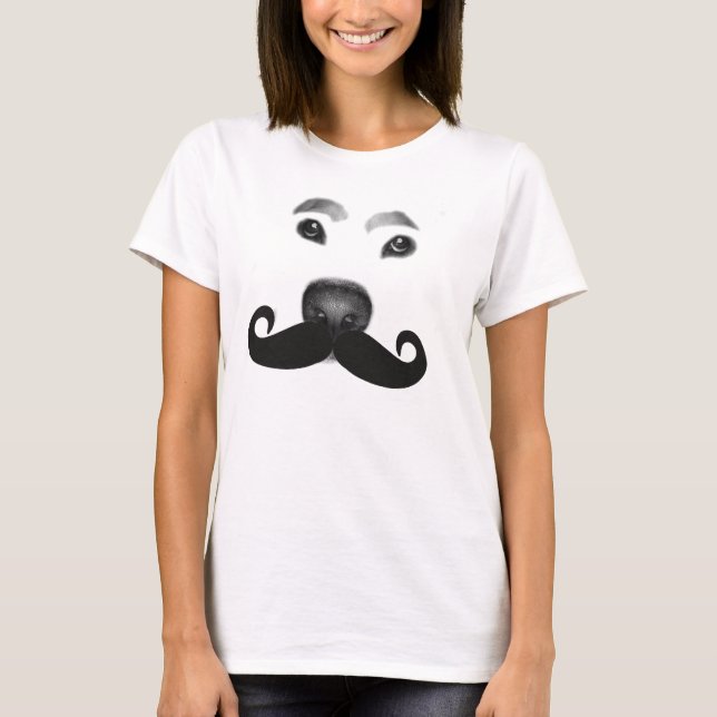 The MDD "Dog Mustache" T-Shirt (Front)