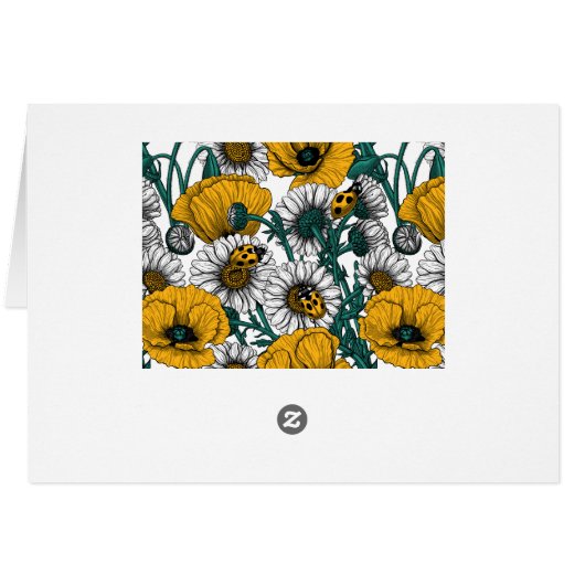 The meadow in yellow (Back Horizontal)