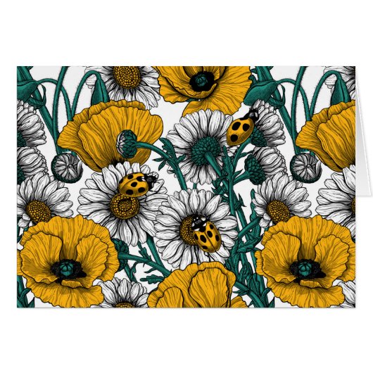 The meadow in yellow (Front Horizontal)