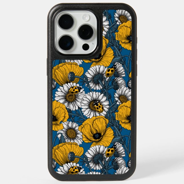 The meadow in yellow and blue iPhone 15 pro max case (Back)
