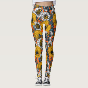 The meadow in yellow and blue leggings