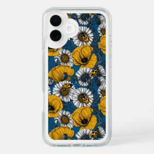 The meadow in yellow and blue iPhone 16 plus case