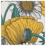 The meadow in yellow fabric