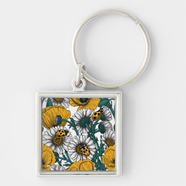 The meadow in yellow keychain (Front)