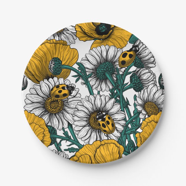 The meadow in yellow paper plates (Front)