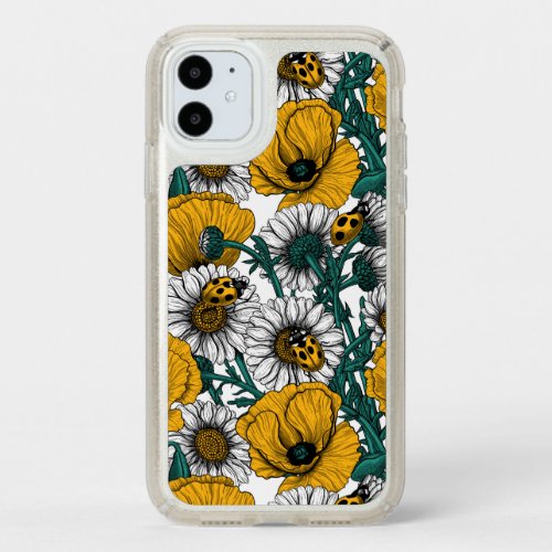 The meadow in yellow speck iPhone 11 case