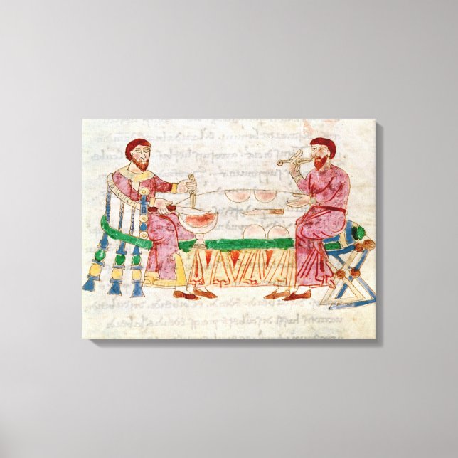 The Meal, from 'De Universo' Canvas Print (Front)