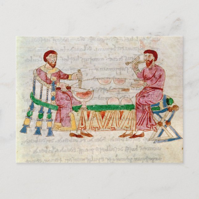 The Meal, from 'De Universo' Postcard (Front)