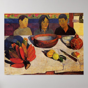 'The Meal' - Paul Gauguin Print