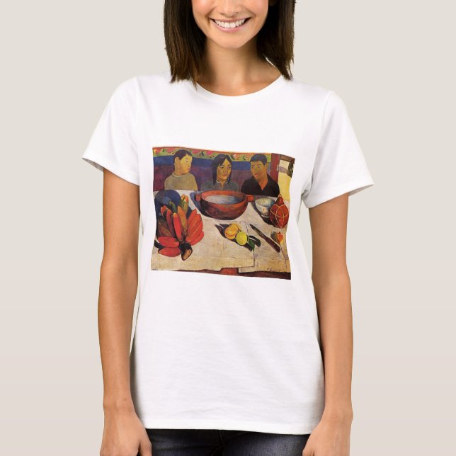 'The Meal' - Paul Gauguin T-Shirt (Front)