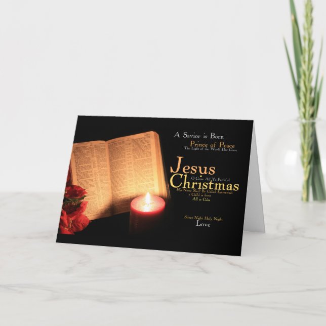 The Meaning of Christmas Holiday Card (Front)