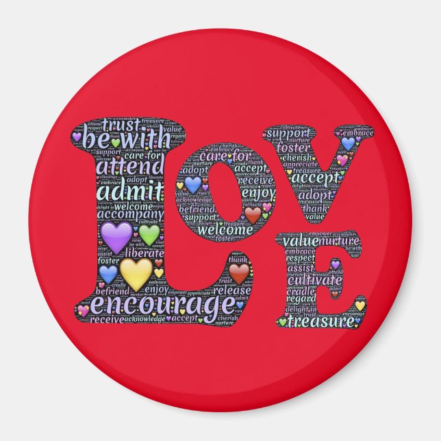 The Meaning of Love Magnet (Front)