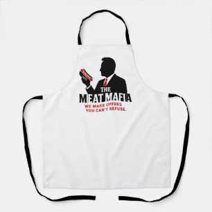 The Meat Mafia Apron – “We Make Offers You Can’t R