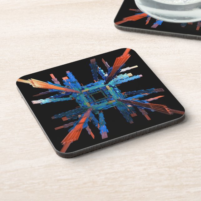 The Mechanics of It All Plastic Coasters (Left Side)