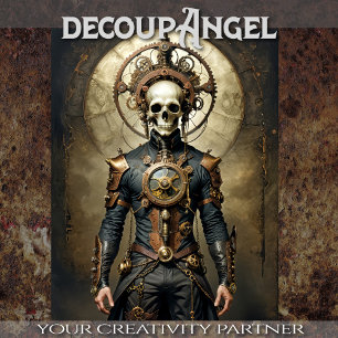 The Mechanized Mind - Decoupage - Tissue Paper