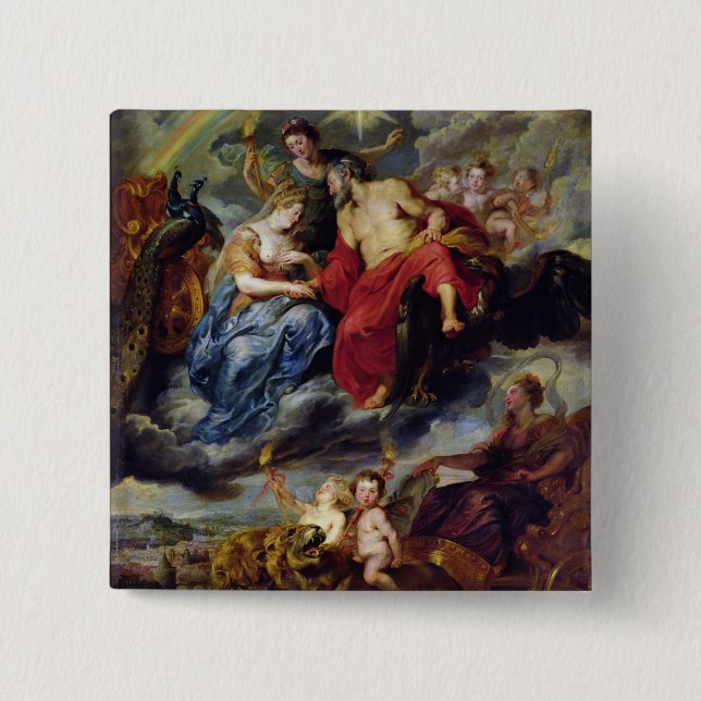 The Medici Cycle 2 Pinback Button (Front)