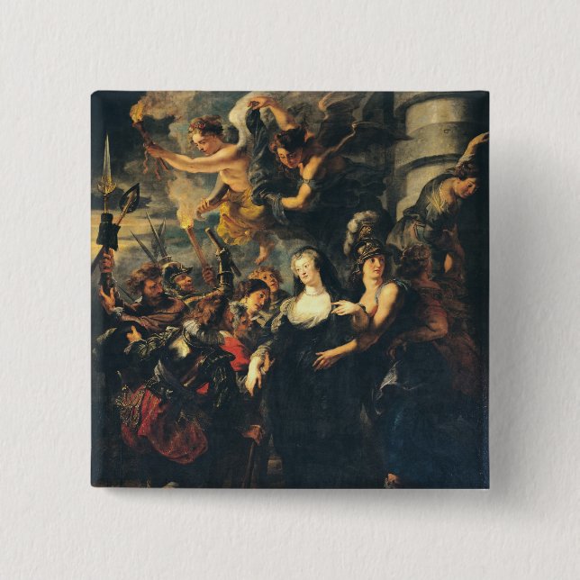 The Medici Cycle 3 Pinback Button (Front)