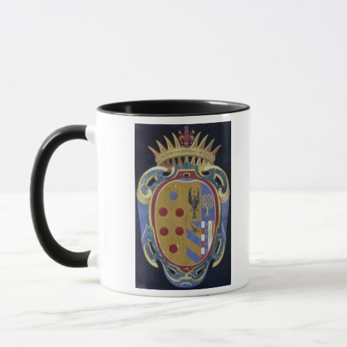 The Medici_Lorena Coat of Arms c1638 pietra dur Mug