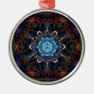 The Medicine Buddha -Bhaisajyaguru Metal Ornament
