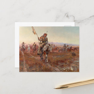 The Medicine Man, 1908 by Charles Marion Russell Postcard