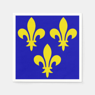 The Medieval Flag of France Napkins
