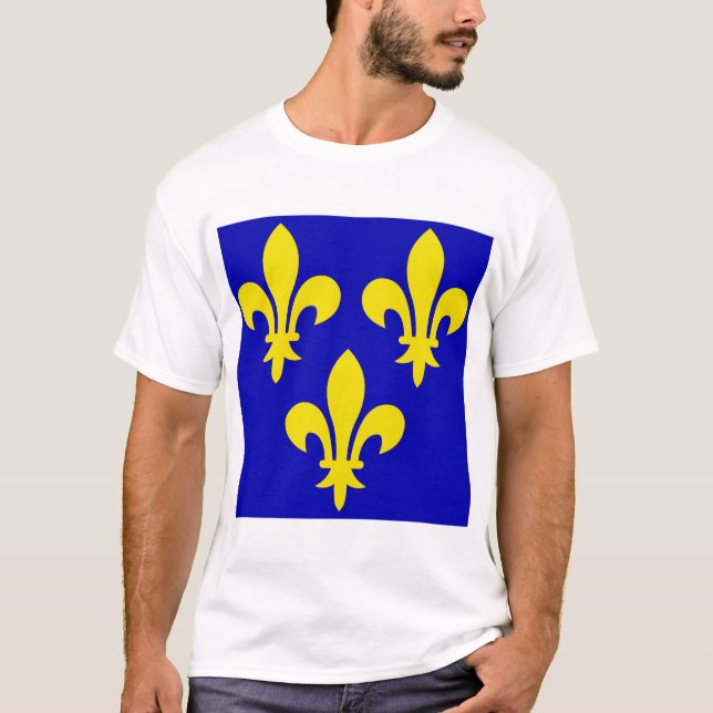 The Medieval Flag of France T-Shirt (Front)