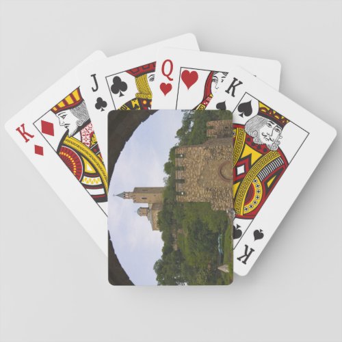 The medieval stronghold of Tsarevets Playing Cards