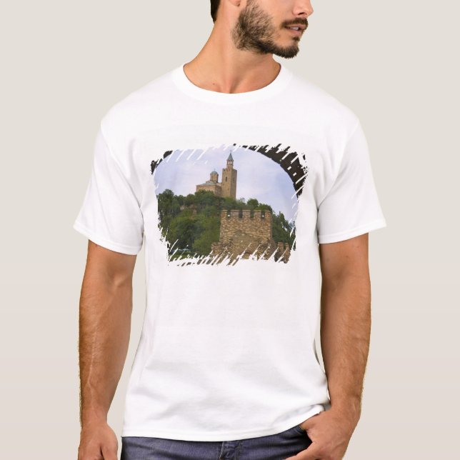 The medieval stronghold of Tsarevets T-Shirt (Front)