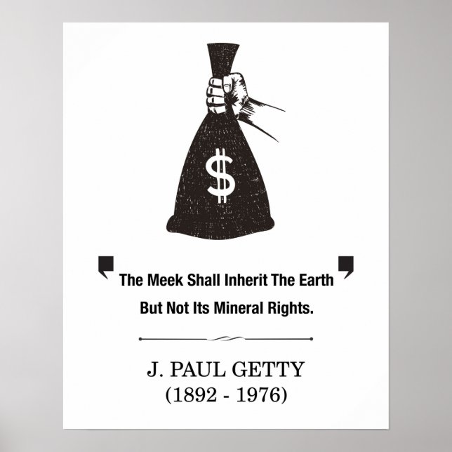 The Meek Shall Inherit The Earth Poster (Front)