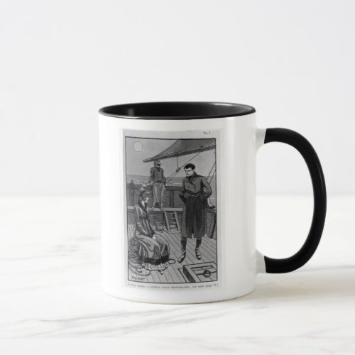 The meeting between Orso and Miss Nevil on Mug