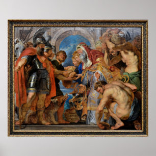 The Meeting of Abraham and Melchizedek Poster