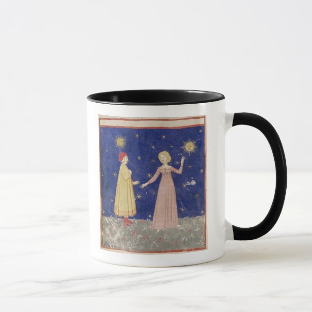 The Meeting of Dante  and Beatrice Mug (Right)