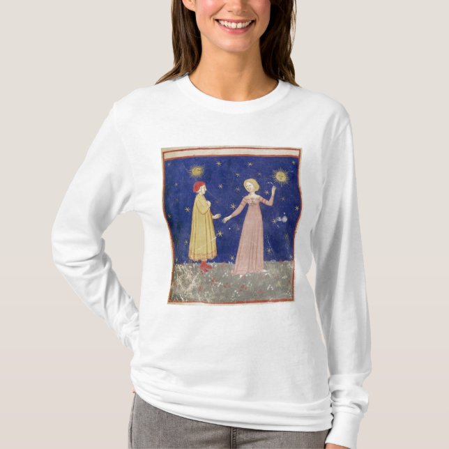 The Meeting of Dante  and Beatrice T-Shirt (Front)