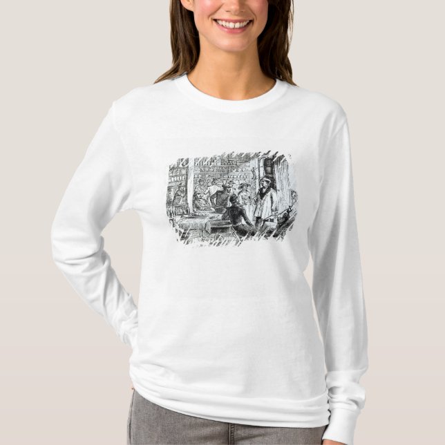 The Meeting of Mary Seacole  and Alexis Soyer T-Shirt (Front)