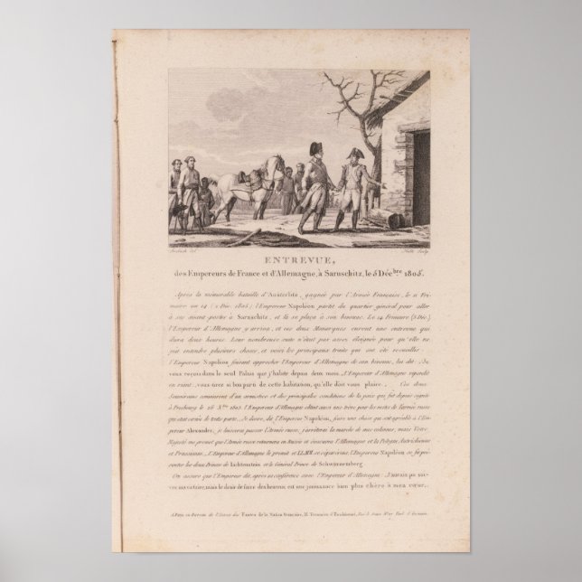 The meeting of the commanders poster (Front)