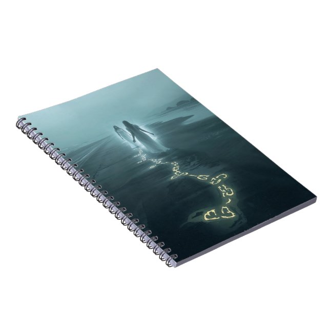The Meeting on the Misty Shore Notebook (Right Side)