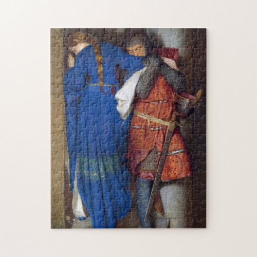 The Meeting on the Turret Stairs by Burton Jigsaw Puzzle