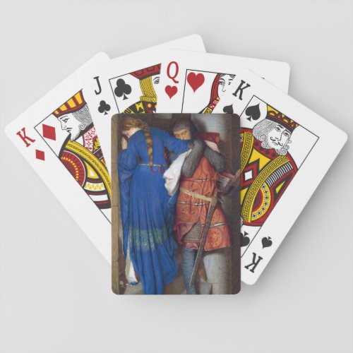 The Meeting on the Turret Stairs by Burton Playing Cards