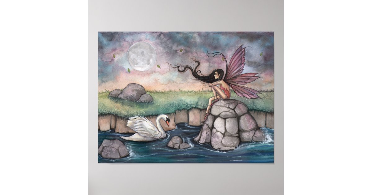 swan fantasy art