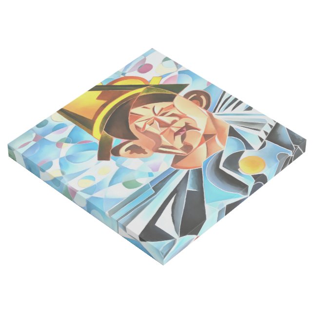 The Melancholic Clown Geometric Art (3/4)