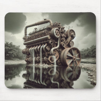 The Melancholy Engine Mouse Pad