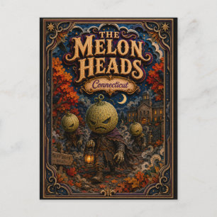 The Melon Heads Connecticut Popcut Legends Postcard