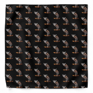 The Melting Giraffe Funny Surreal Art Design Bandana